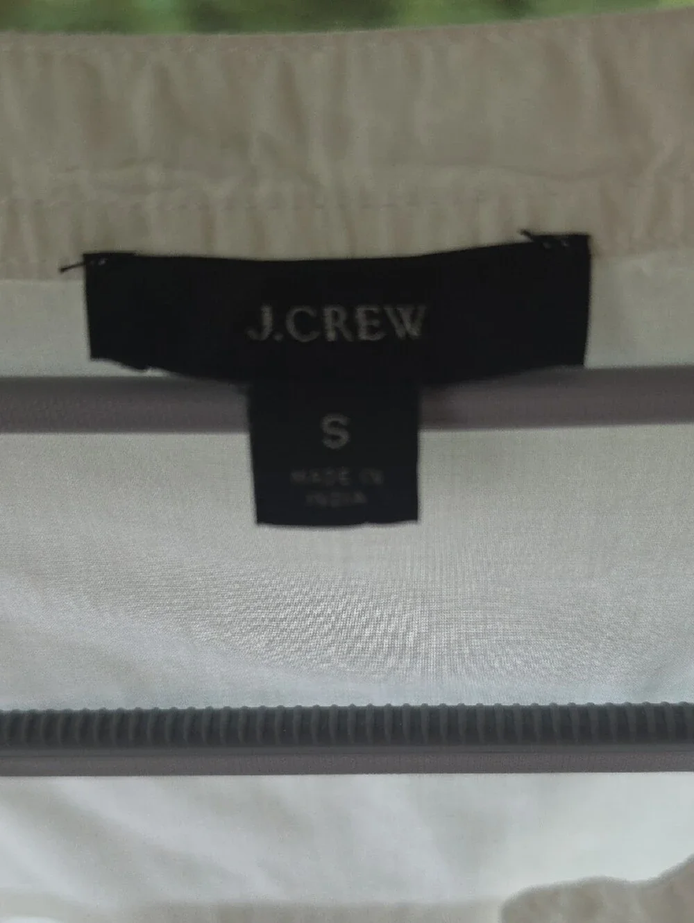 JCrew REIMAGINED Lightweight White Button-Front 2-pocket Shirt